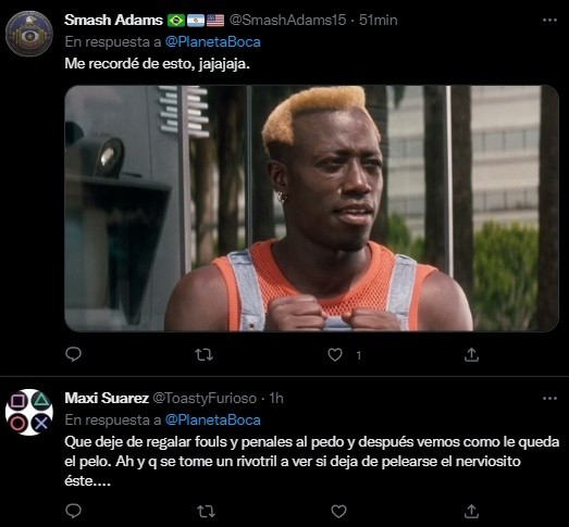 Los comentarios para Advíncula.