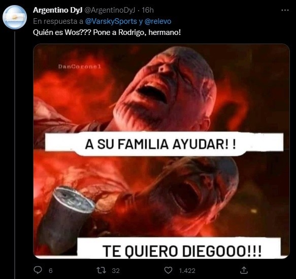 Las reacciones de los hinchas.