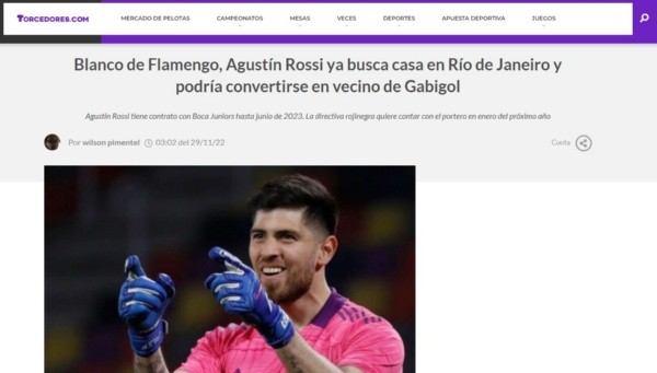 ¿Rossi se muda a Río?