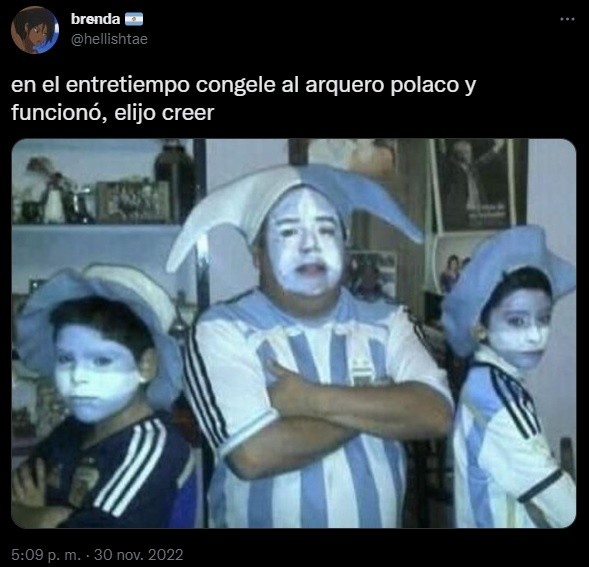 Las reacciones de los hinchas.