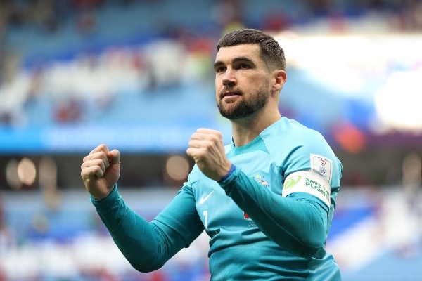 Mathew Ryan, arquero, capitán y una de las figuras de la Selección de Australia (Foto: Getty Images)