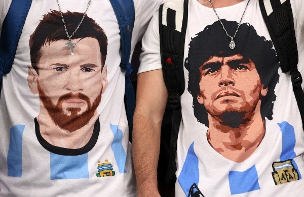 ''En Argentina nacía, tierra del Diego y Lionel''