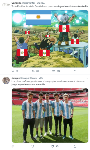 Los mejores memes de Argentina vs. Australia.