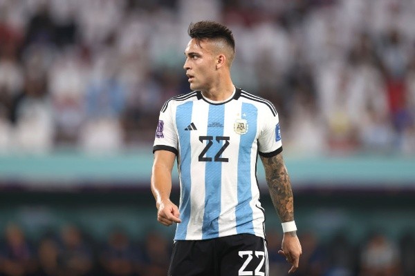 Lautaro está con dolor en el tobillo y está infiltrado (foto: Getty)