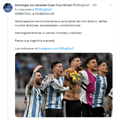 La predicción de cuartos de final.