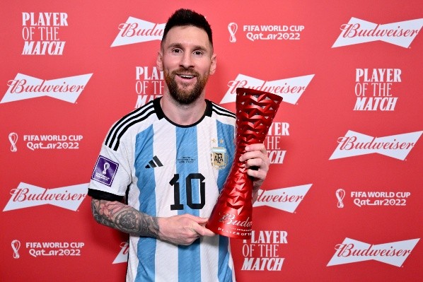 Lionel Messi, la figura del triunfo argentino ante Croacia en Qatar 2022 (Foto: Twitter Selección Argentina)