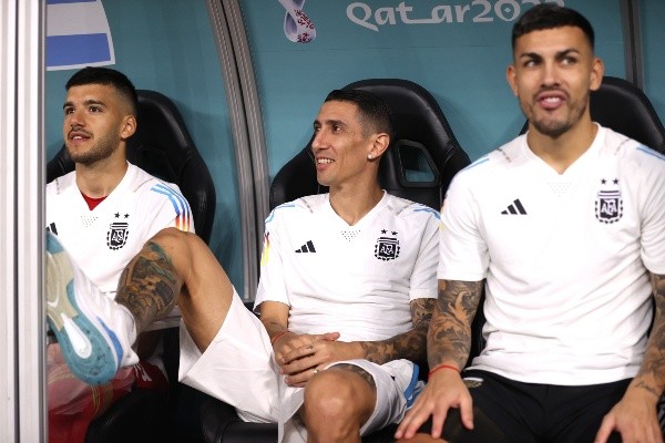 Ángel Di María es suplente en la semifinal entre Argentina y Croacia por el Mundial de Qatar 2022 (Foto: Getty Images)