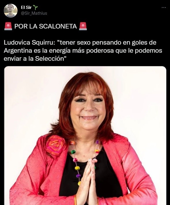 El mensaje de Ludovica.