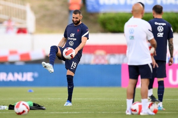 Karim Benzema fue desafectado de Francia por lesión a días del inicio del Mundial de Qatar 2022 (Foto: Getty Images)