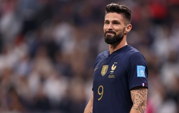 Olivier Giroud, uno de los máximos goleadores de Francia en el Mundial de Qatar 2022 (Foto: Getty Images)