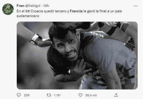 Los mejores memes de la final del Mundo.