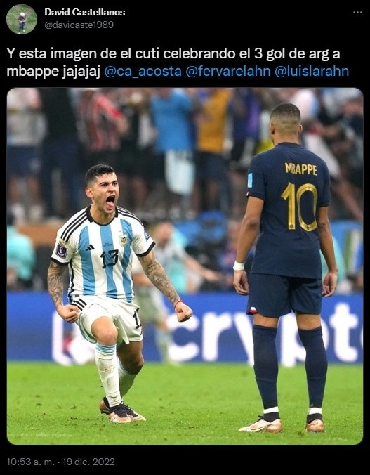 La imagen del momento.