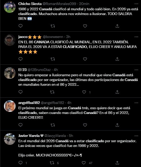 Los hinchas ya se dieron cuenta de la nueva coincidencia.