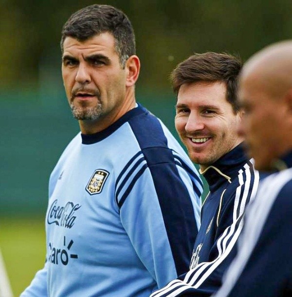 Marcelo D’Andrea junto con Leo (Foto: @dataref)