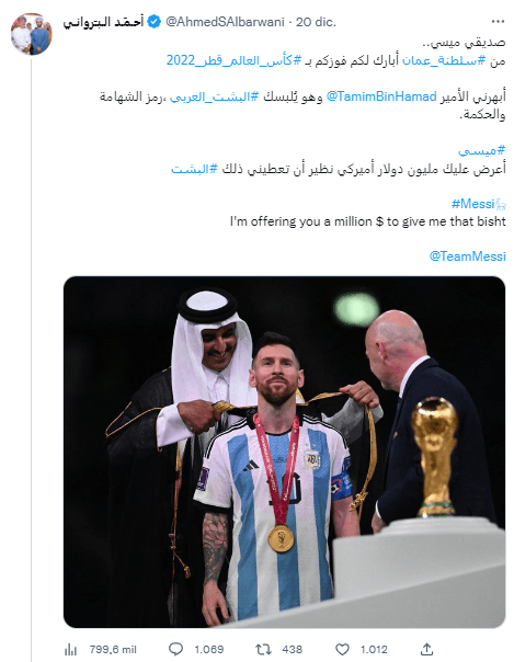 La oferta para Messi.