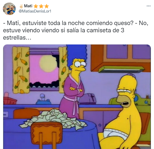 Los mejores memes por la venta de la camiseta de la Selección Argentina con 3 estrellas