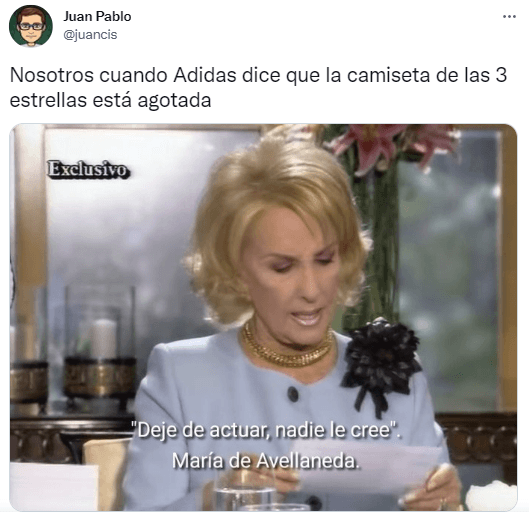 Los mejores memes por la venta de la camiseta de la Selección Argentina con 3 estrellas