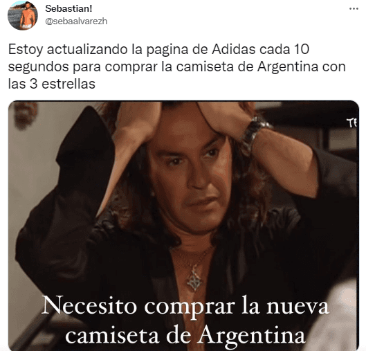 Los mejores memes por la venta de la camiseta de la Selección Argentina con 3 estrellas