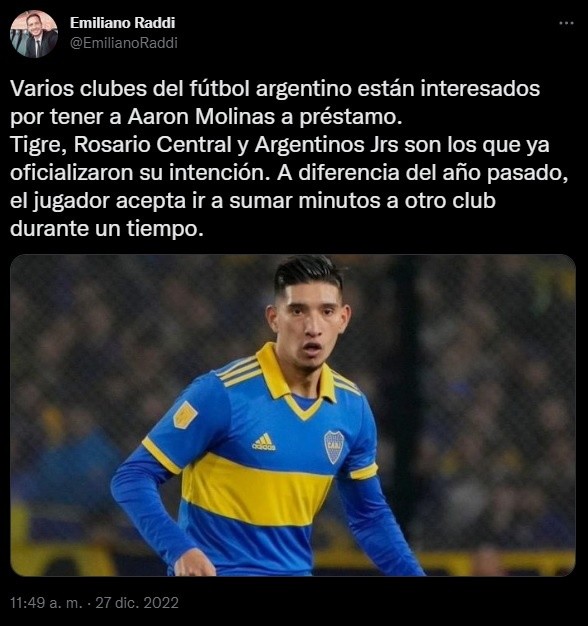 La situación de Molinas.