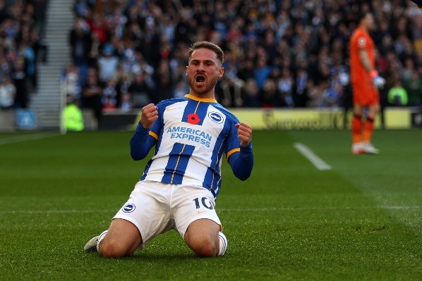 Alexis Mac Allister en breve podría abandonar al Brighton.