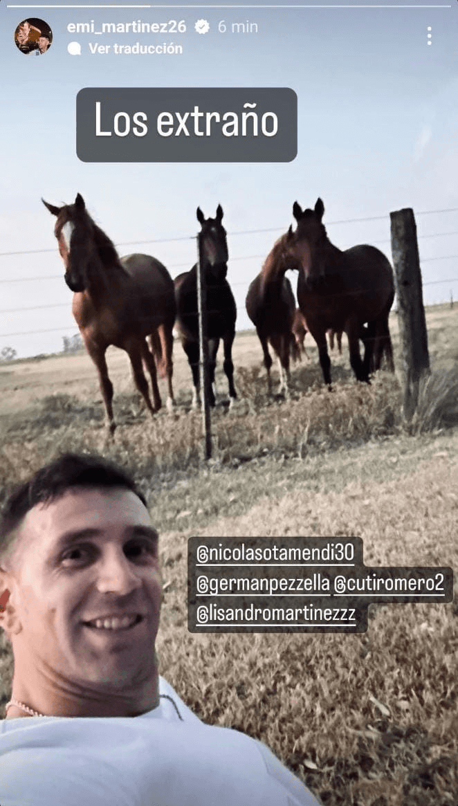 La loca historia de Dibu Martínez que revolucionó Instagram.