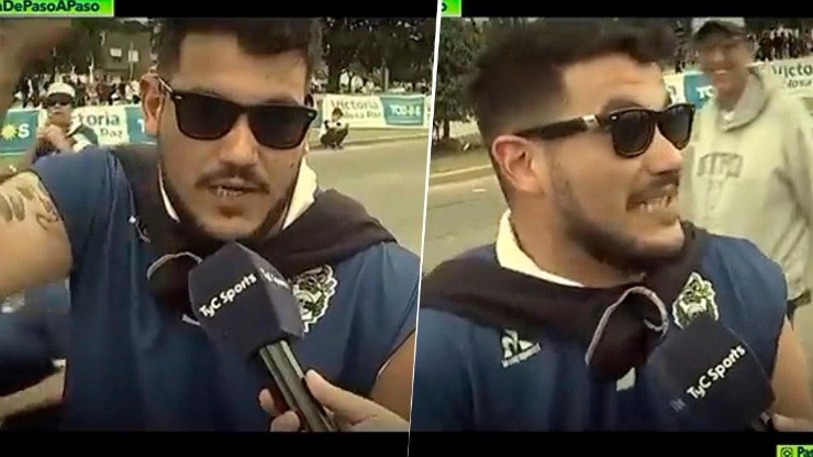 Este es el fanático argentino que se hizo muy viral por imitar en TV el acento antioqueño.