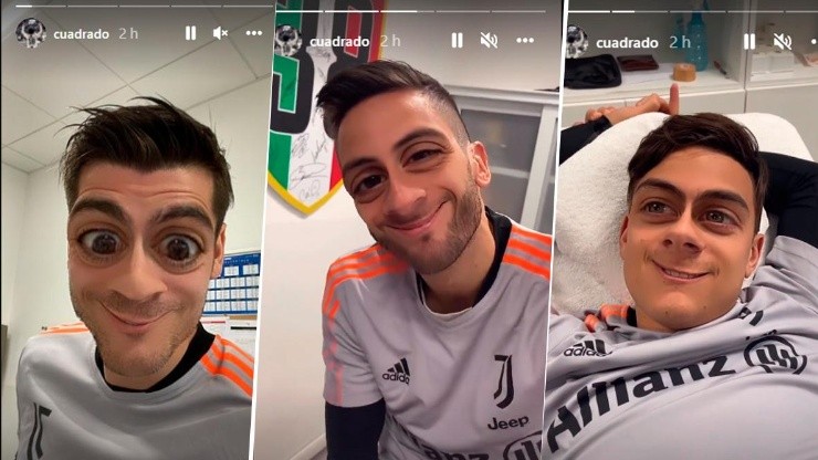 Álvaro Morata le armó el lío a Juan Guillermo Cuadrado en Instagram.