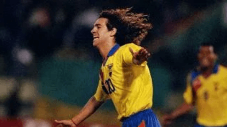 Ariel Graziani anotó el último gol oficial de Ecuador en el Monumental.