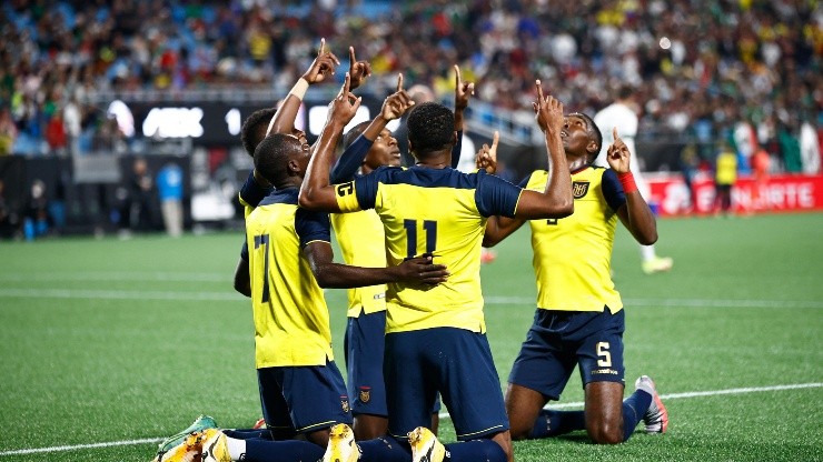 Ecuador ganó un amistoso con algunos jugadores no habituales. Foto: GettyImages