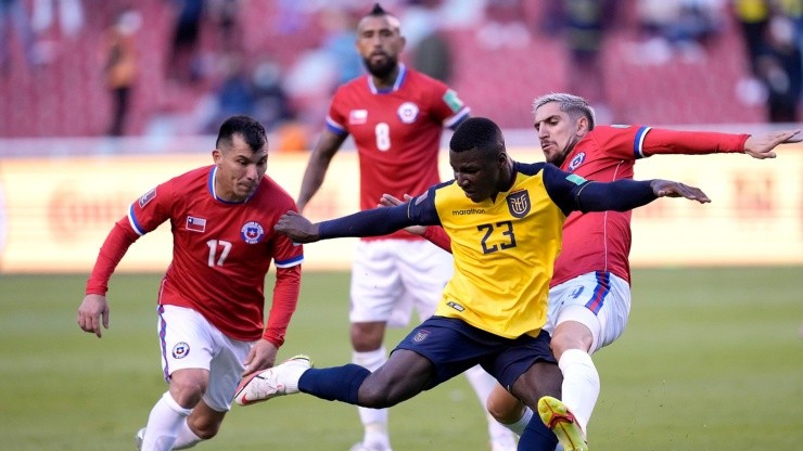 Ecuador y Chile empataron 0x0 en su primer partido. Foto: GettyImages