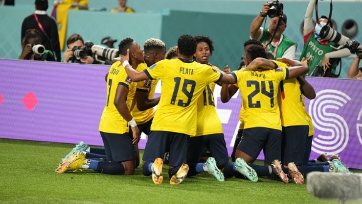 La Selección de Ecuador en el Mundial de Qatar 2022. Foto: Getty Images.