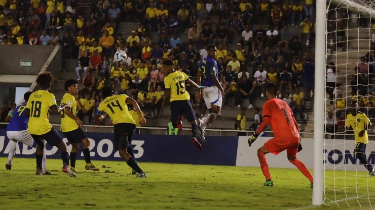 Con show de Kendry Páez: Ecuador rescata un empate ante Brasil en el Sudamericano Sub 17