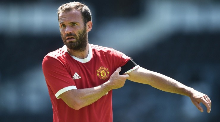 Juan Mata of Manchester United looks on. (Nathan Stirk/Getty Images)
