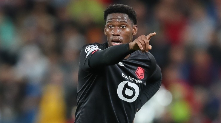 Lille striker Jonathan David is having a great season. (Christian Kaspar-Bartke/Getty Images)