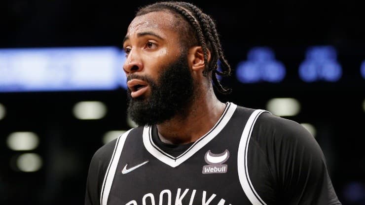 Andre Drummond of the Brooklyn Nets