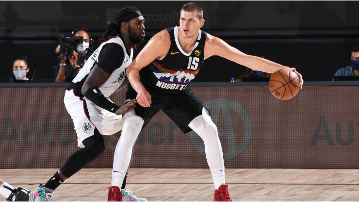 Jokic almost had a triple-double in Game 3 vs. the Clippers. (Getty)
