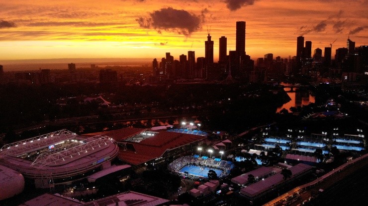 A general view of Melbourne Park during day five of the 2019 Australian Open at Melbourne Park. (Getty)