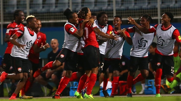 Trinidad and Tobago national soccer team players (Getty).