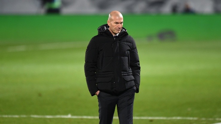 Zidane's second spell with the Merengues could be over at the end of the season (Getty).