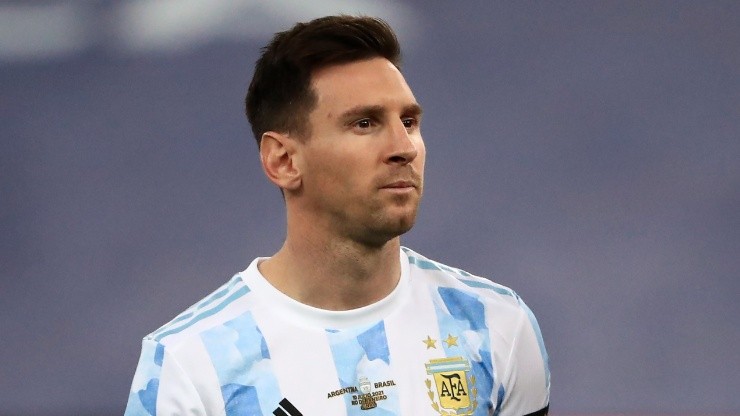 Lionel Messi will begin a new adventure in PSG following the 2021 Copa America success with Argentina. (Getty)