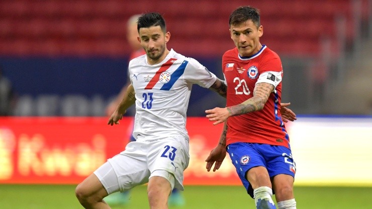 Paraguay y Chile se enfrentaron en la Copa América a principios de este año.