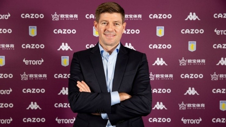 Steven Gerrard new Aston Villa coach