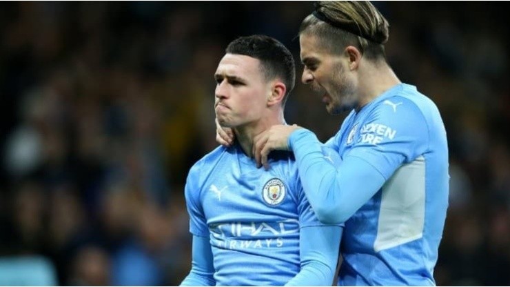 Jack Grealish and Phil Foden