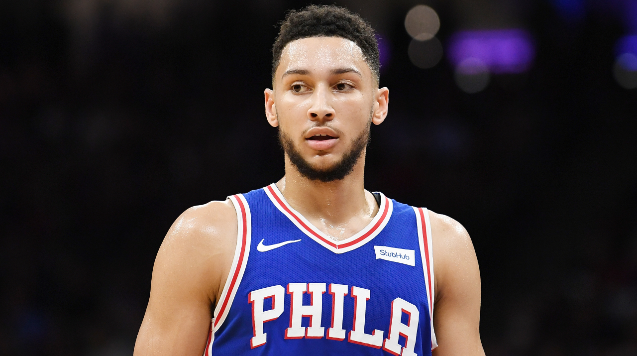 Ben Simmons in action for the Sixers.