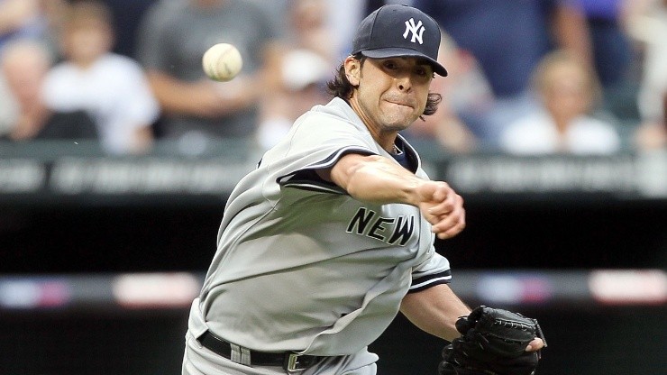 Sergio Mitre during his time with New York Yankees