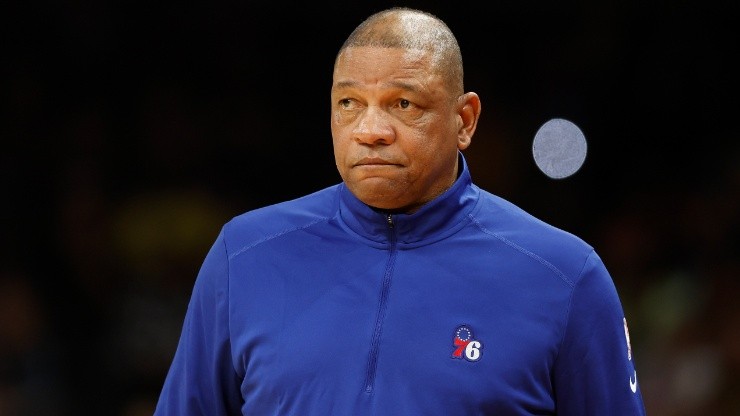 Philadelphia 76ers coach Doc Rivers has a history of playoff collapses.