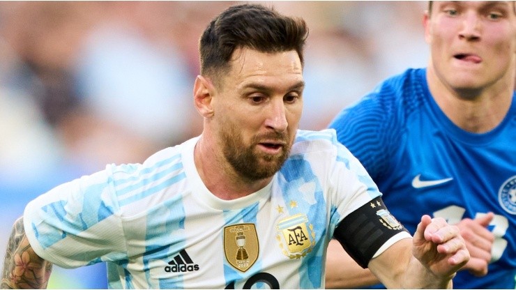 Lionel Messi of Argentina