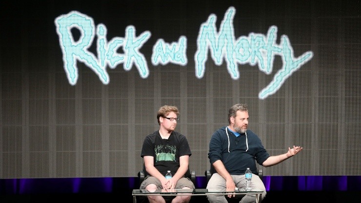 Rick and Morty creators.