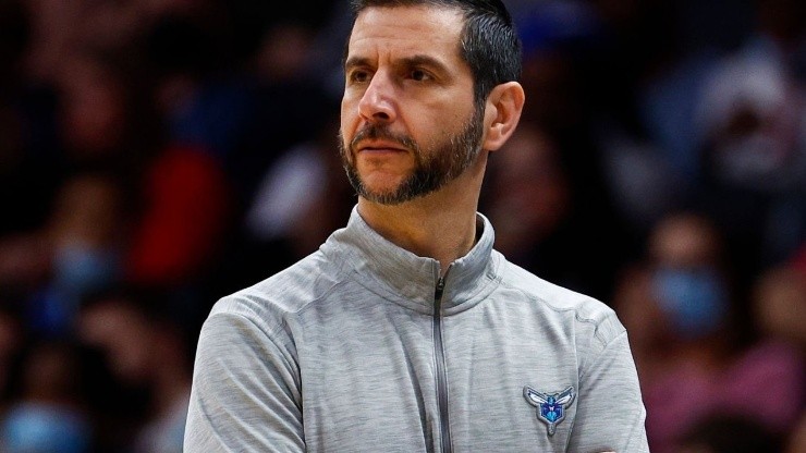 James Borrego during his last season with the Hornets