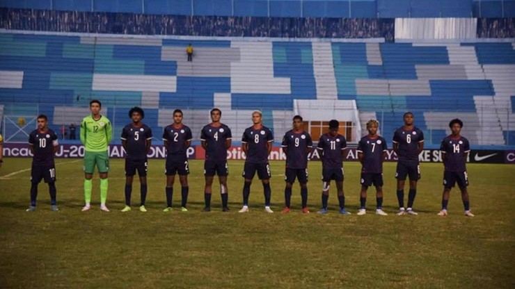 The Dominican Republic U20 team